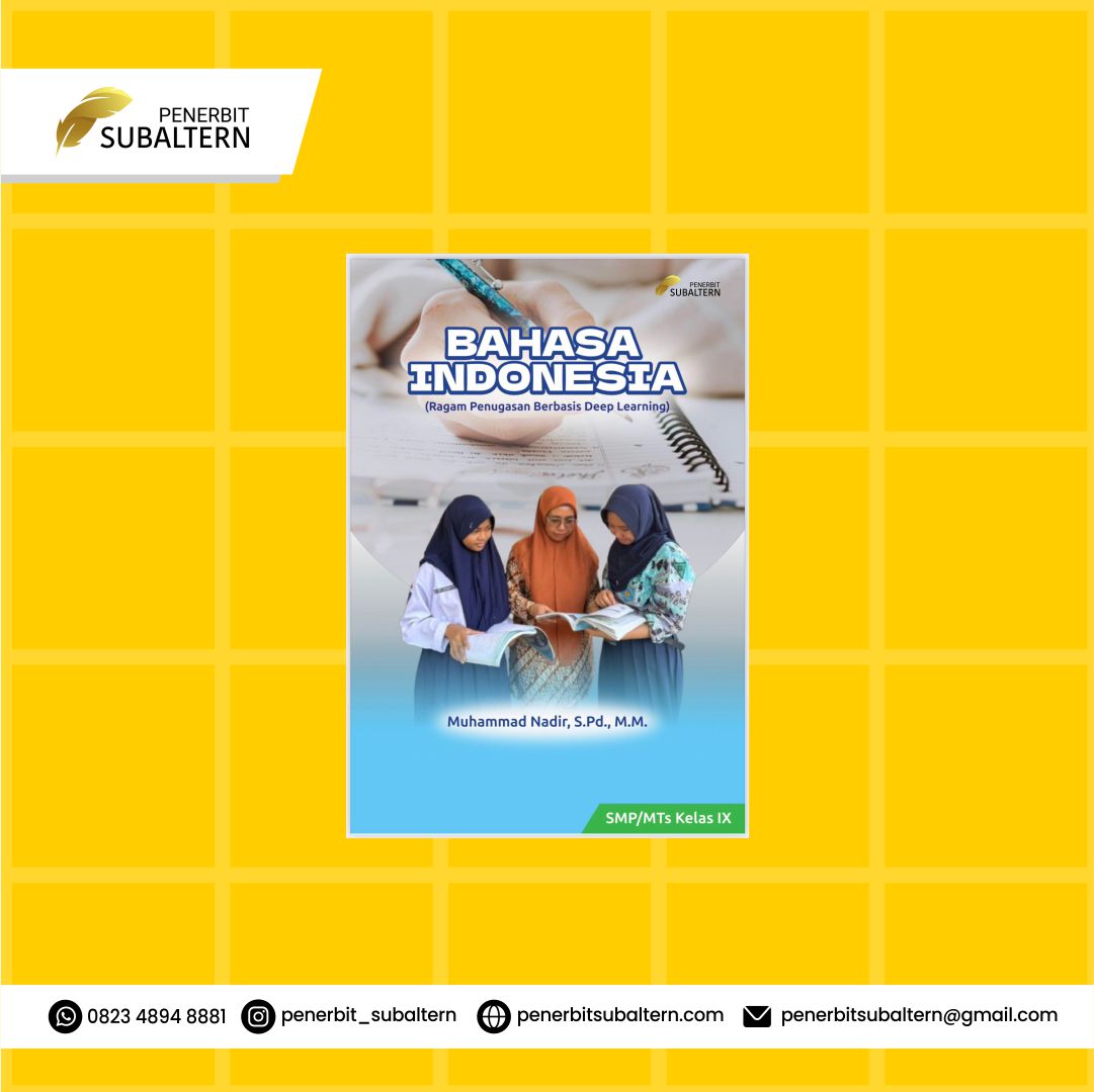 BAHASA INDONESIA (RAGAM PENGUASAAN BERBASIS DEEP LEARNING) SMP/MTS KELAS IX